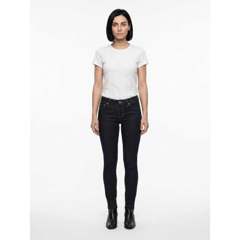 Dolce & Gabbana Blue Cotton Skinny Women's Jeans